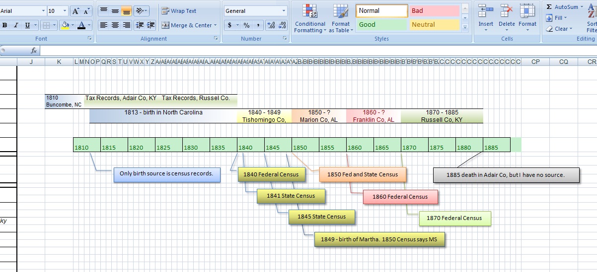Microsoft Office Genealogy Templates